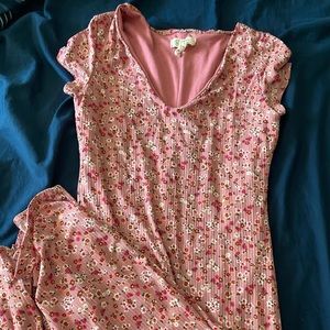 Pink floral Jessica Simpson dress